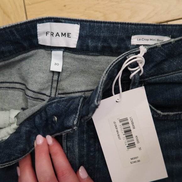 Frame - Le Crop Mini Boot in Cosette - Picture 3 of 6
